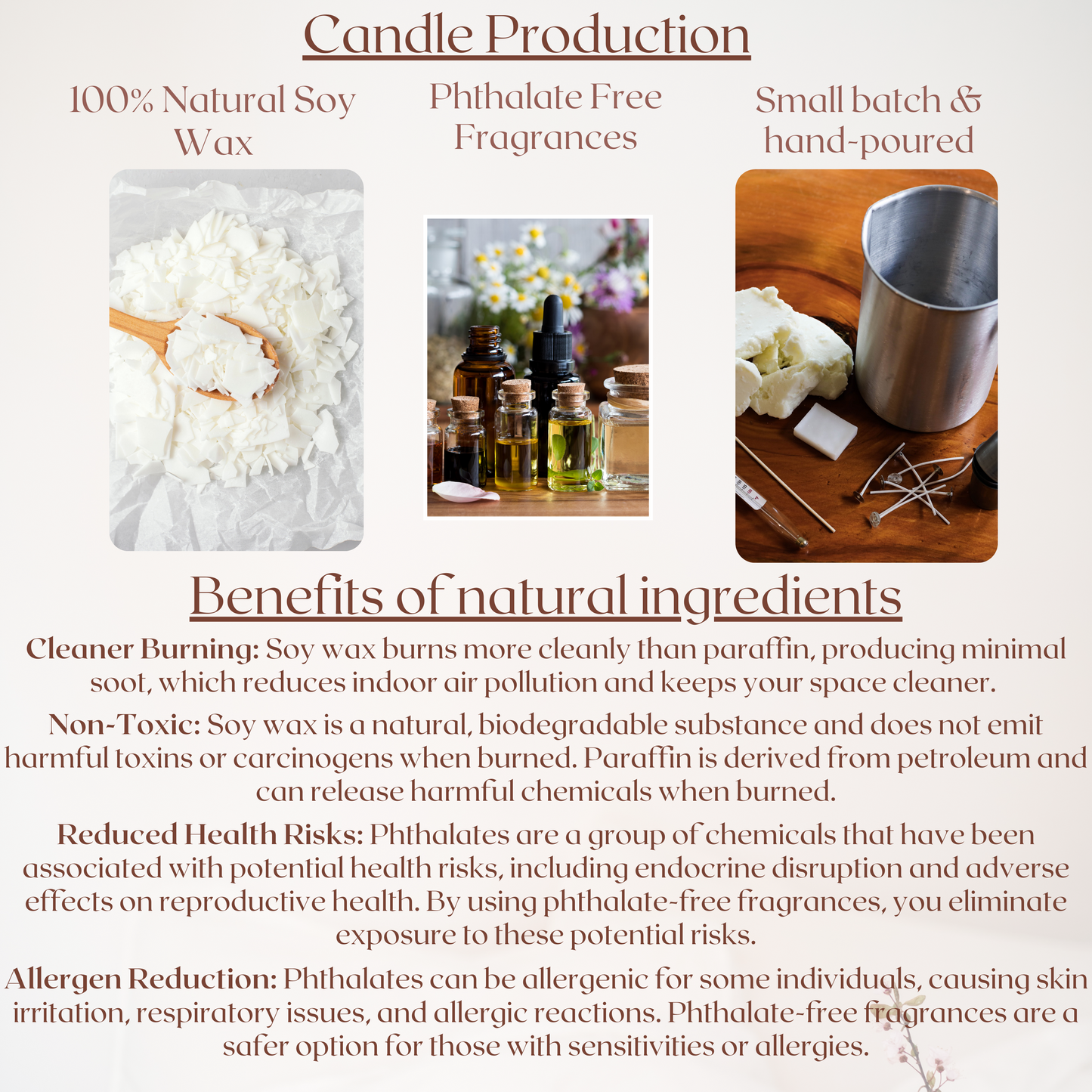 Artisanal Scented Candles - Winter Collection- Soy Wax Candles - 4 oz