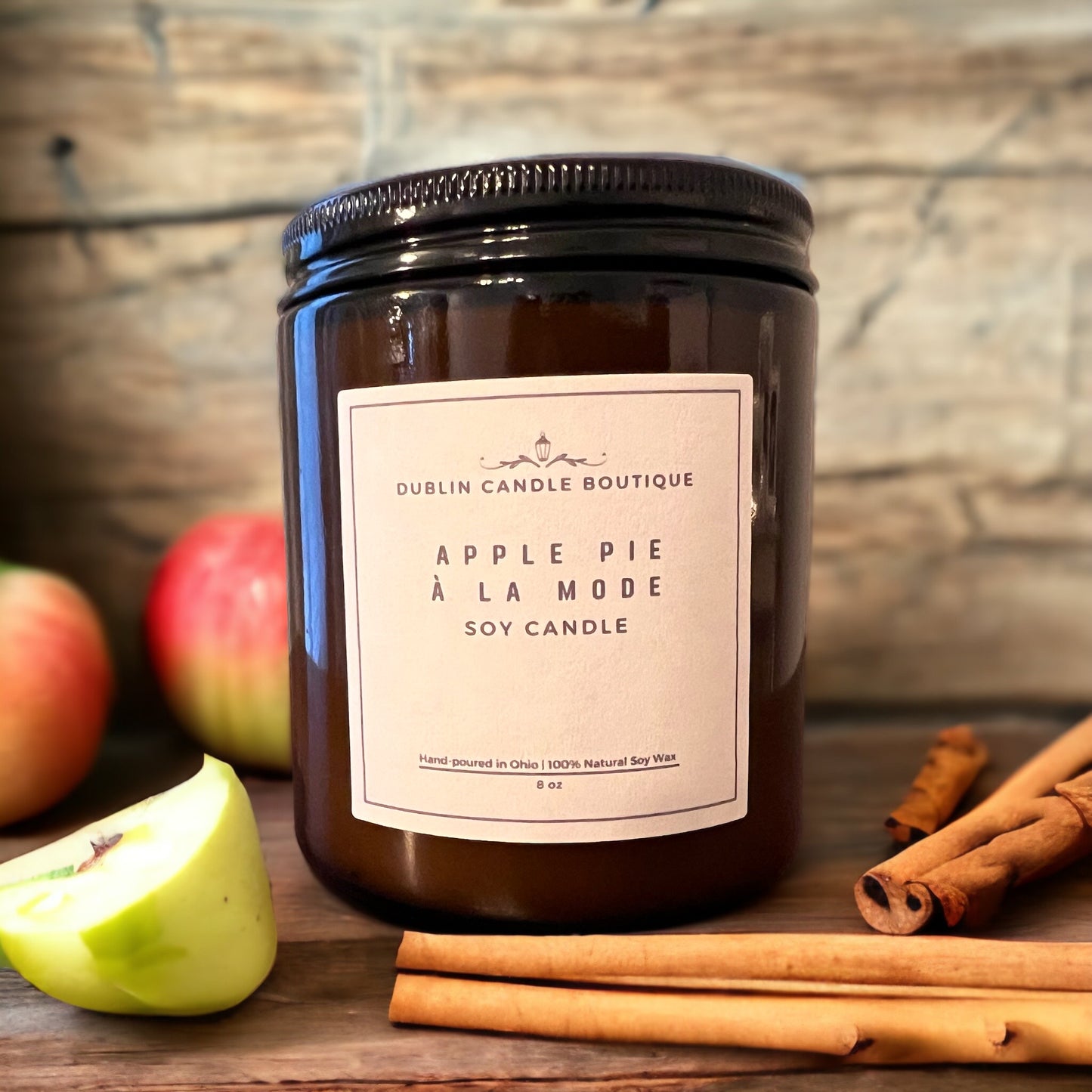 Artisanal Scented Candles - Fall Collection- Soy Wax Candles - 4 oz