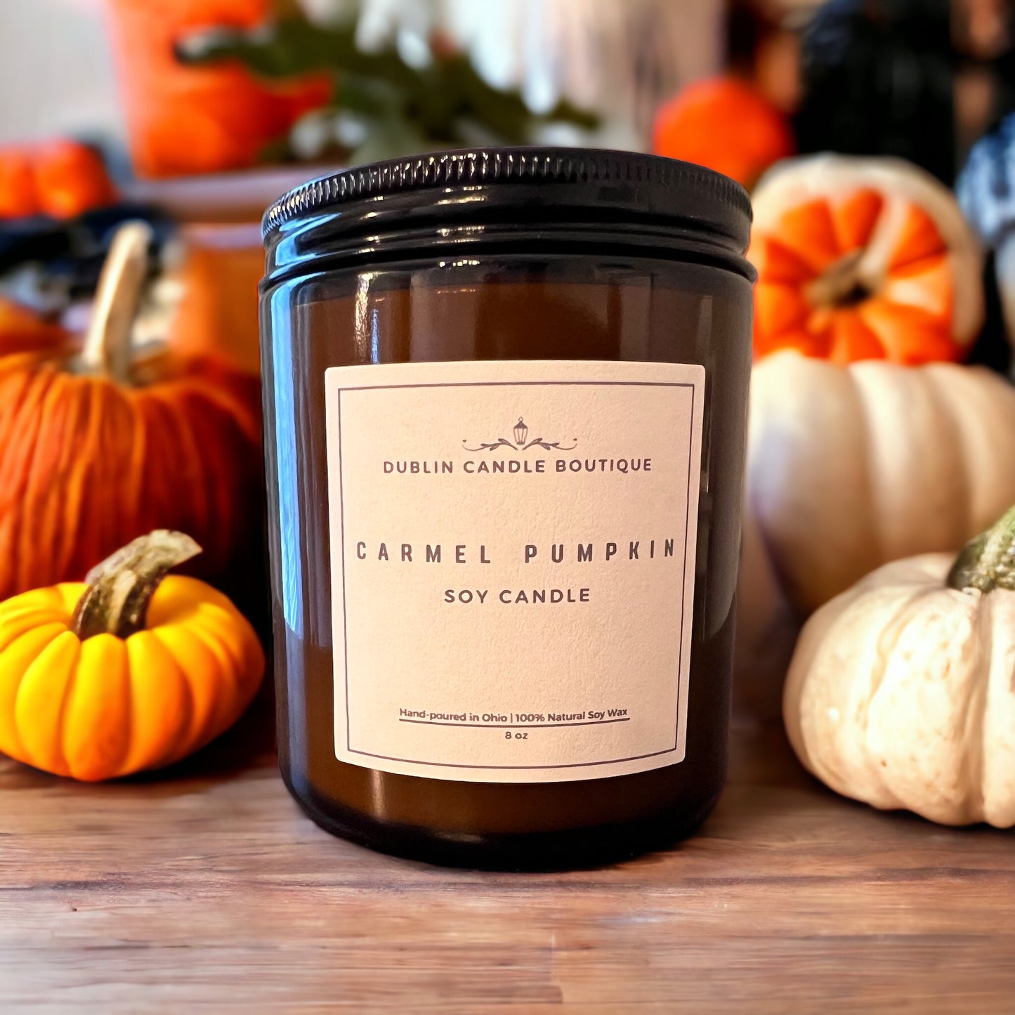 Artisanal Scented Candles - Fall Collection- Soy Wax Candles - 4 oz