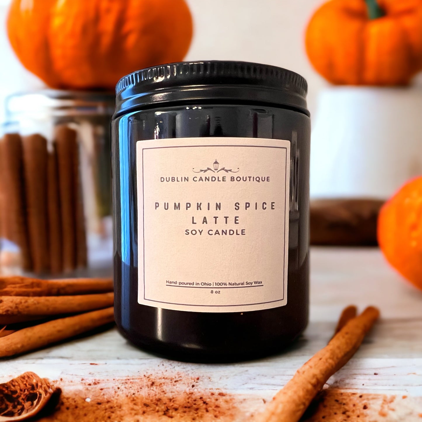 Artisanal Scented Candles - Fall Collection- Soy Wax Candles - 4 oz