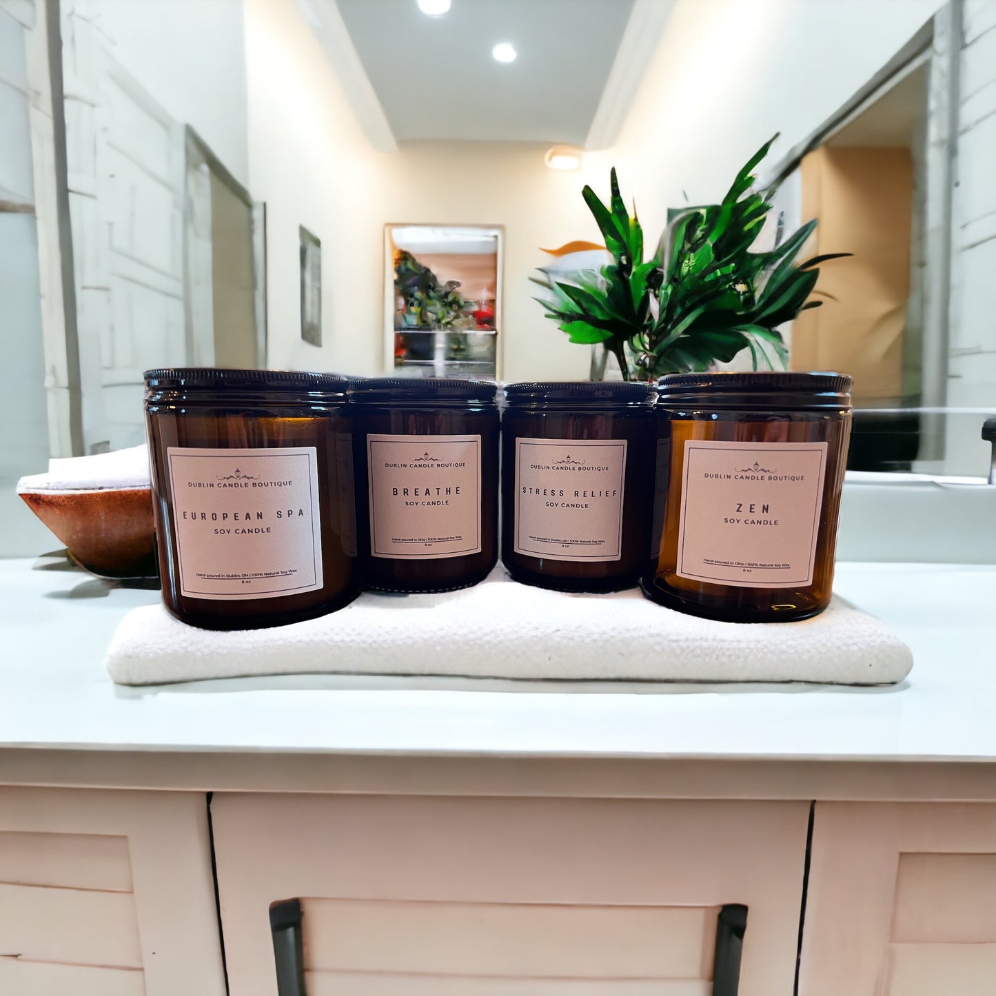 Artisanal Scented Candles - Signature Line - Soy Wax Candles - 4 oz